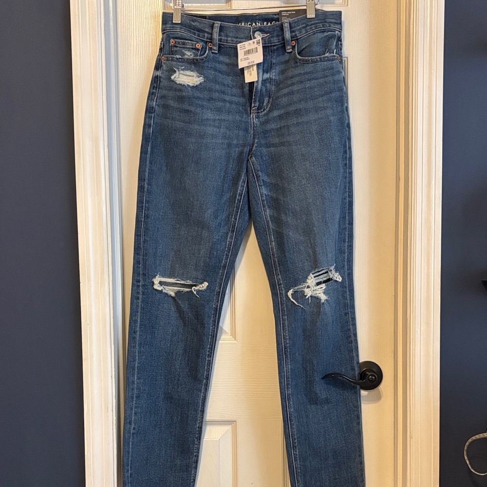 AE Blue Distressed Jeans
